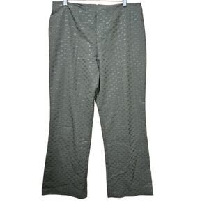 Vintage Hunter Green Textured Pants Size 2XL
